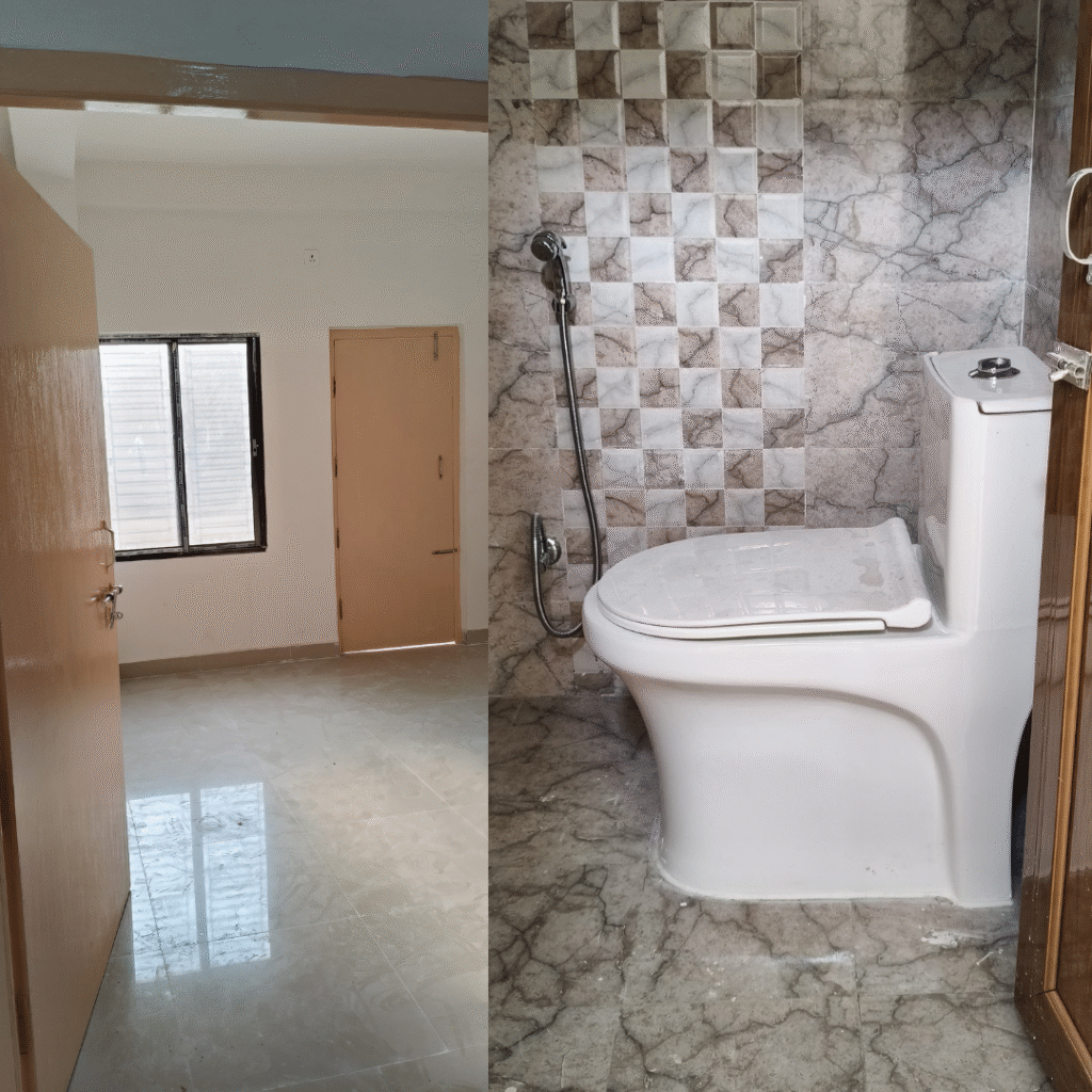 Room+ washroom P.height